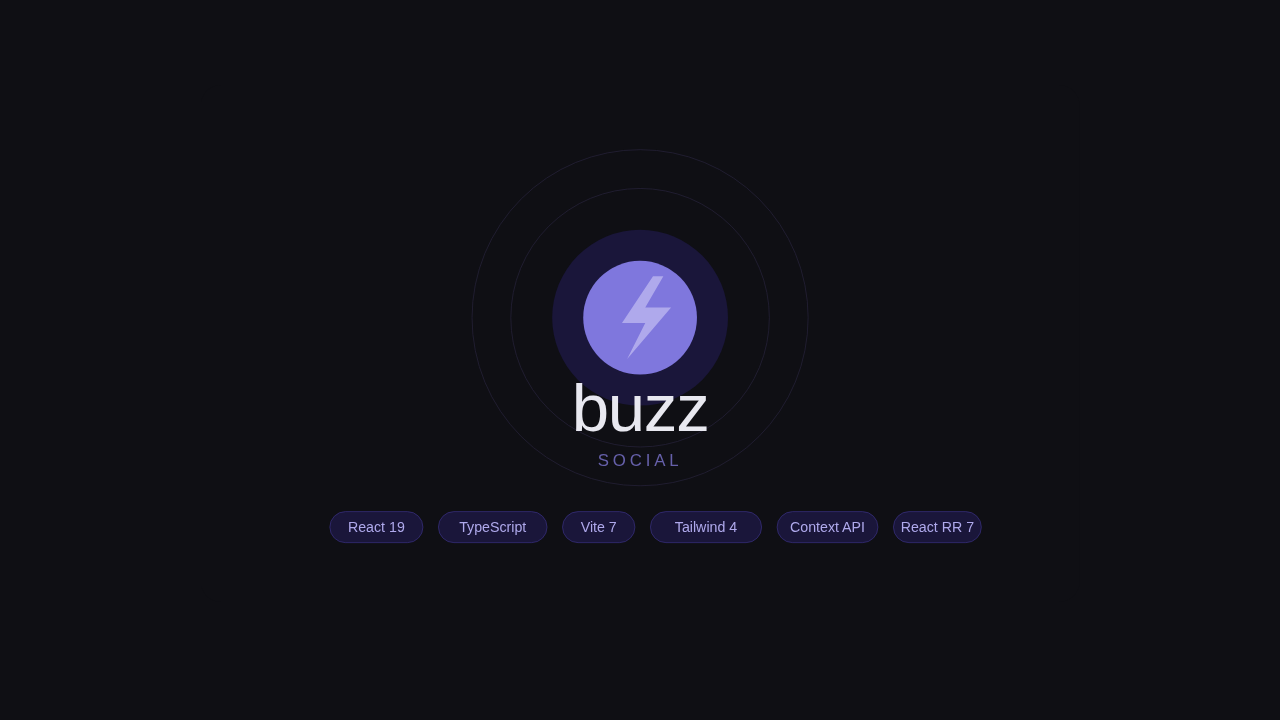 Buzz — Social Platform